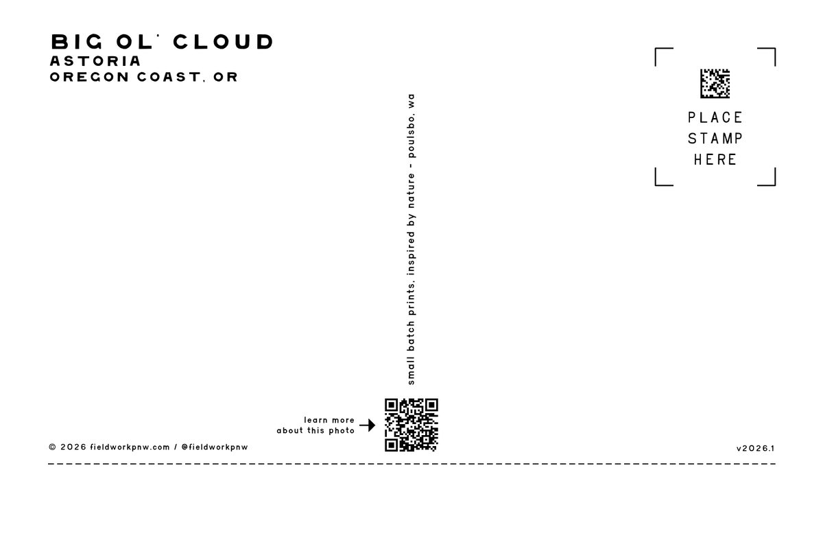 OCC-0003 — Postcard · back